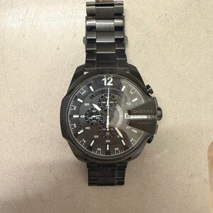Diesel Black Chronograph Watch
